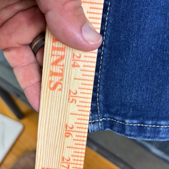 Lee 12P Blue Ankle Cropped Skinny Fit Jeans - Picture 7 of 8